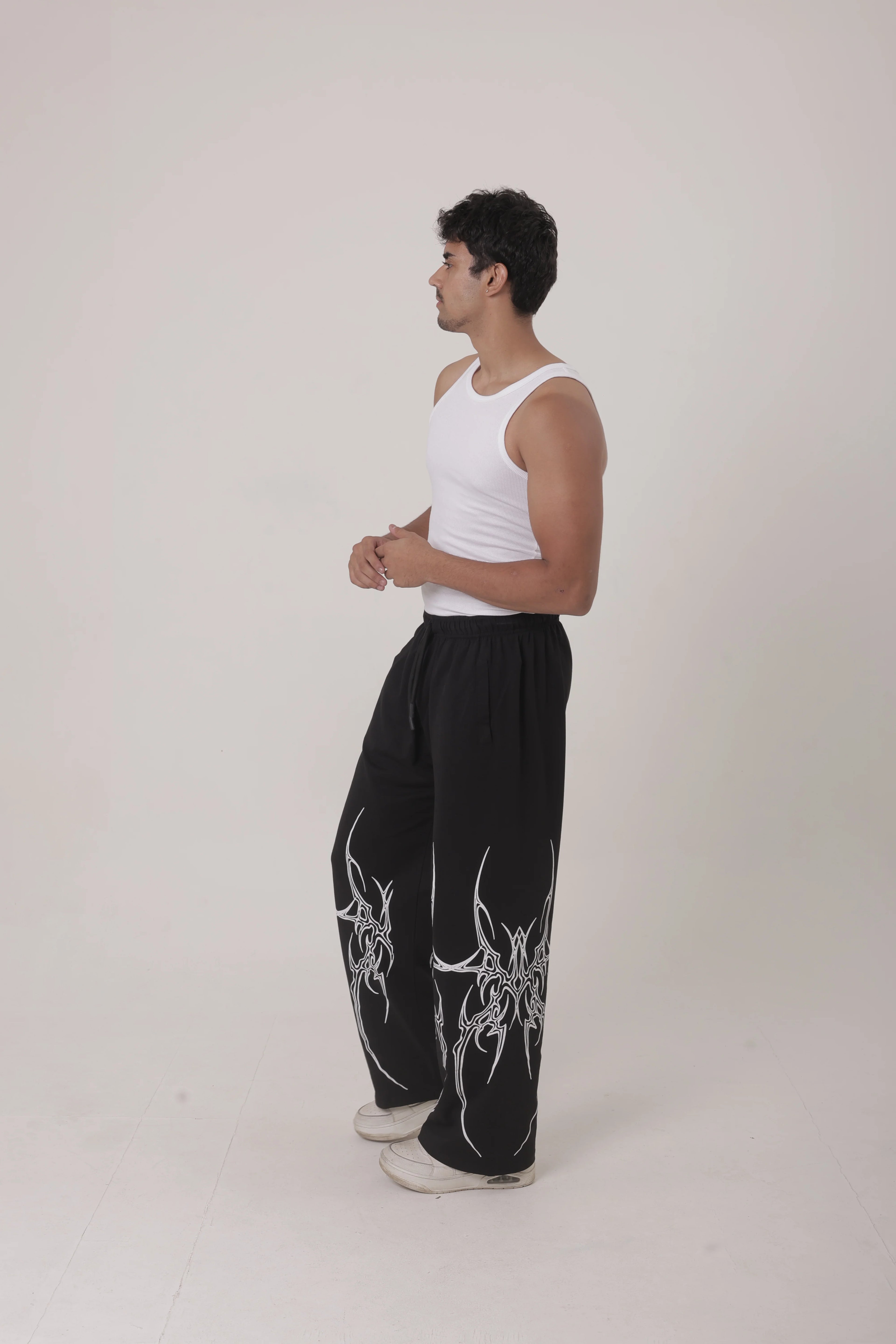 Arcane Spikes Unisex  Baggy Bottoms