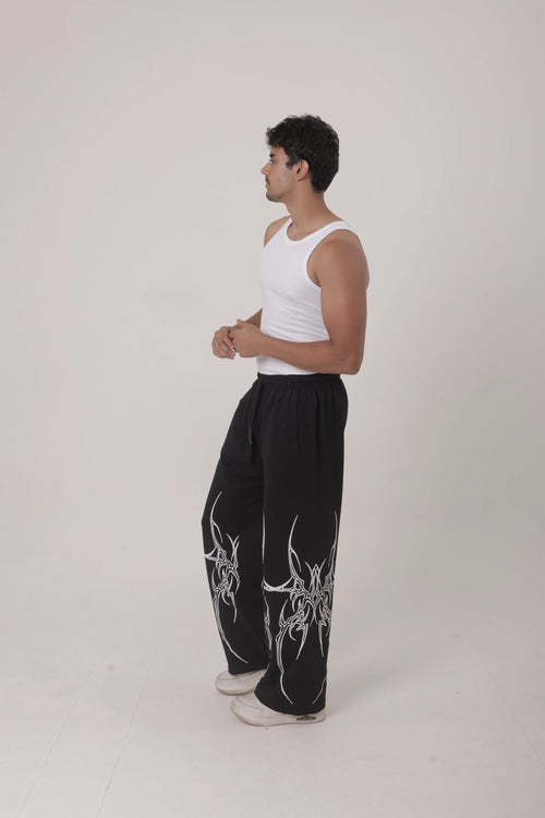 Arcane Spikes Unisex  Baggy Bottoms